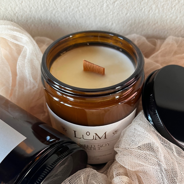Αρωματικό κερί σόγιας 220gr