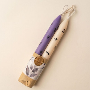 Σετ λαμπάδες για ζευγάρι 