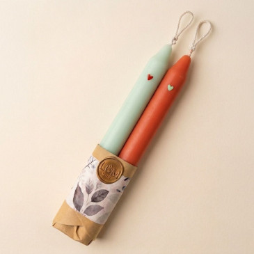 Σετ λαμπάδες για ζευγάρι 3